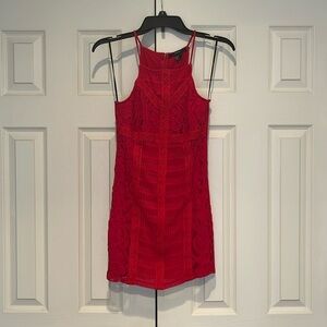 Red Bodycon Cocktail Dress